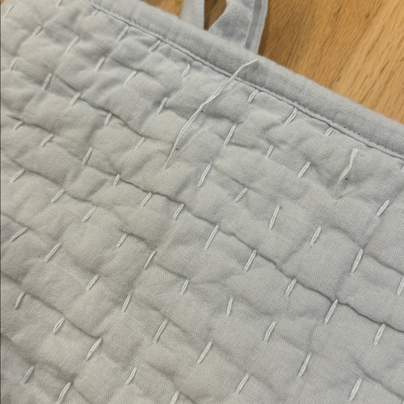 Pick-Stitch Handcrafted Cotton Linen Quilted Euro Shame - Picture 9 of 10